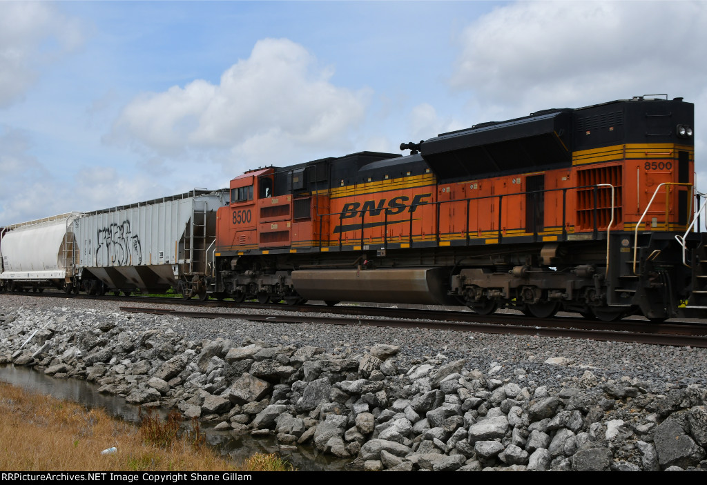 BNSF 8500 Roster shot.